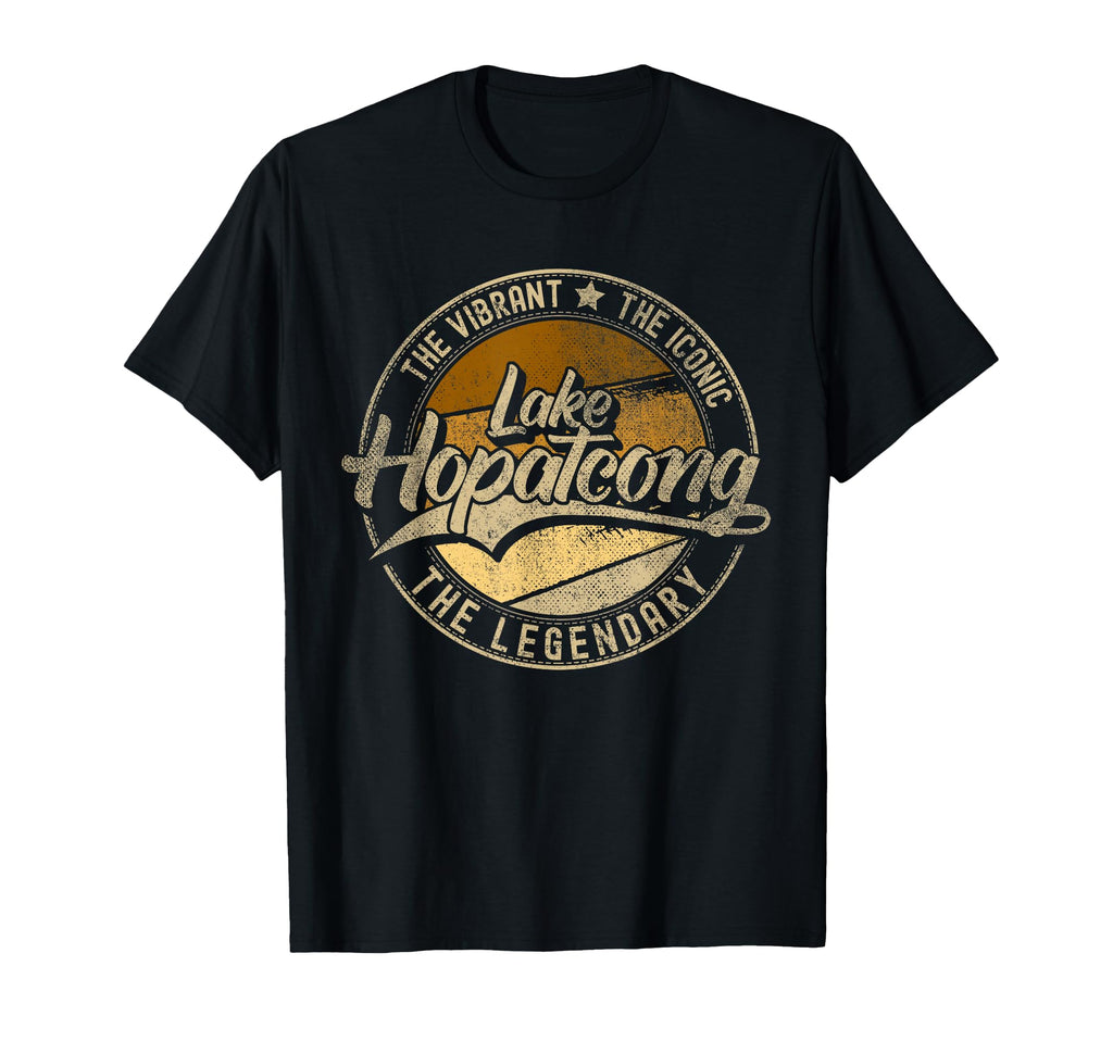 Lake Hopatcong Nj New Jersey T-Shirt - Minimalist Print for Adults - T-Shirt, Sweatshirt, Hoodie