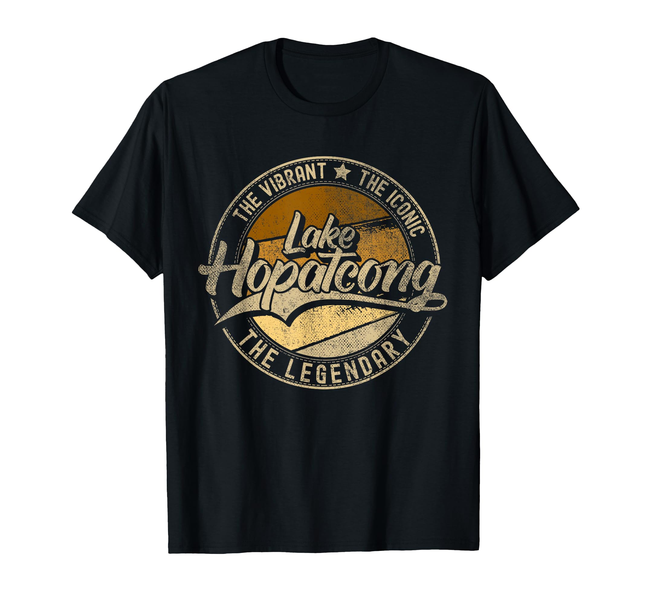 Lake Hopatcong Nj New Jersey T-Shirt - Minimalist Print for Adults - T-Shirt, Sweatshirt, Hoodie