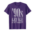 90S Grunge Is My Therapy Grunge Music T-Shirt - Custom Art Print Men Women - T-Shirt, Sweatshirt, Hoodie