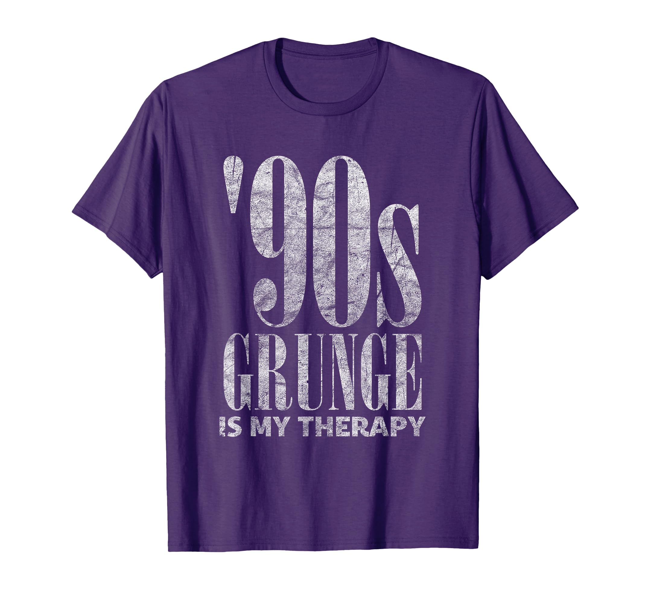 90S Grunge Is My Therapy Grunge Music T-Shirt - Custom Art Print Men Women - T-Shirt, Sweatshirt, Hoodie