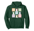 French Bulldog Pop Art Flower Grid Daisy Hoodie - Trendy Graphic Men Women - T-Shirt, Sweatshirt, Hoodie