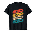 Colorful Guitar Guitar Old School T-Shirt - Trendy Graphic Men Women - T-Shirt, Sweatshirt, Hoodie