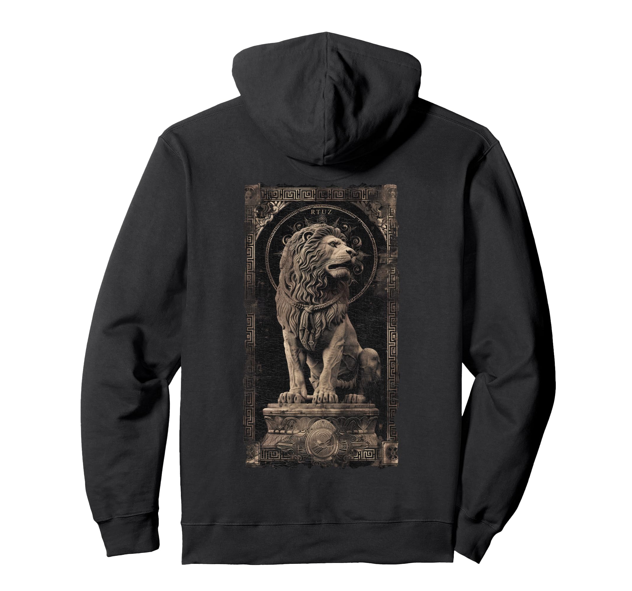 Y2K Back Streetwear Lion Hoodie - Unique Graphic for Adults - T-Shirt, Sweatshirt, Hoodie