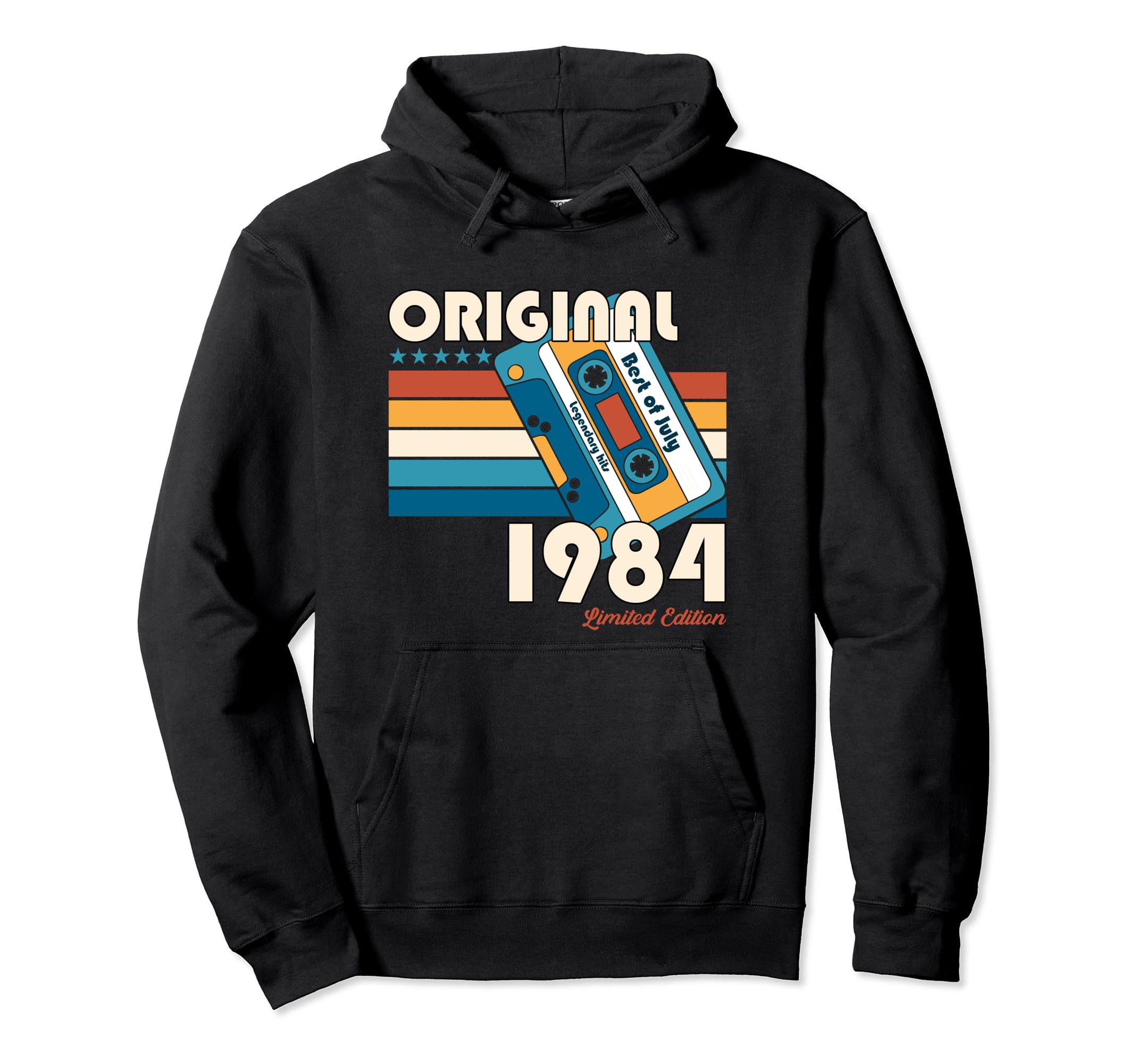 40Th Birthday July 1984 Cassette Gifts Hoodie - Streetwear Style Unisex - T-Shirt, Sweatshirt, Hoodie