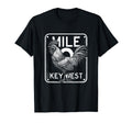 Key West Florida Chicken Mile 0 T-Shirt - Minimalist Print for Adults - T-Shirt, Sweatshirt, Hoodie