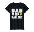 Dad Ballers Softball Baseball T-Shirt - Novelty Apparel Unisex - T-Shirt, Sweatshirt, Hoodie