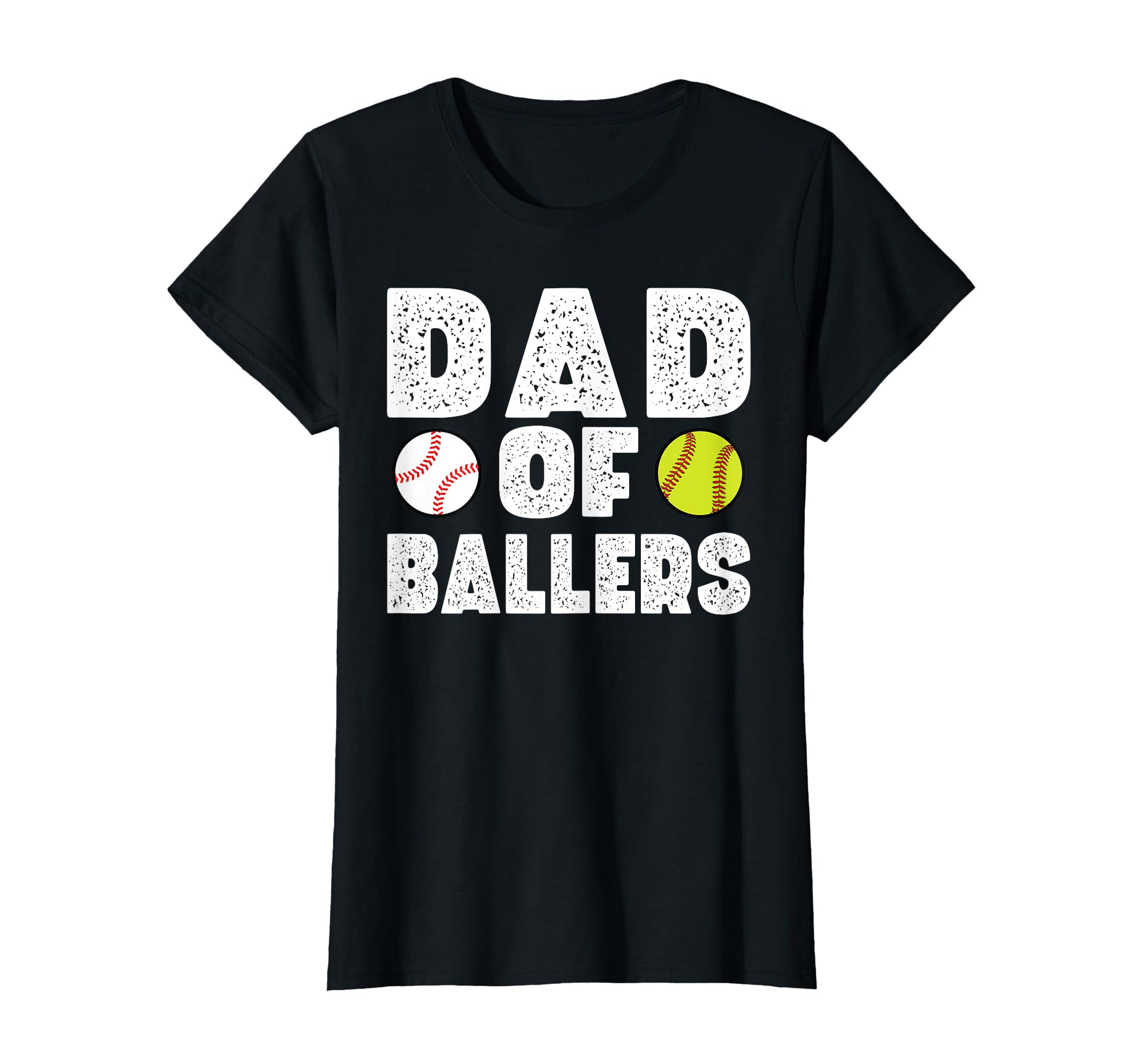 Dad Ballers Softball Baseball T-Shirt - Novelty Apparel Unisex - T-Shirt, Sweatshirt, Hoodie