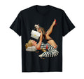 Ww2 Pinup Pop Art Mechanic Shop T-Shirt - Aesthetic Graphic Unisex - T-Shirt, Sweatshirt, Hoodie