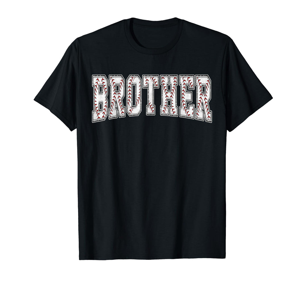 Baseball Brother Baseball Bro Little T-Shirt - Graphic Print Men Women - T-Shirt, Sweatshirt, Hoodie