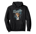 Beagle 90S Dog Lover 80S Beagle Owner Hoodie - Unique Graphic for Adults - T-Shirt, Sweatshirt, Hoodie