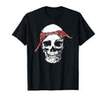 Hiphop Skull Red Do Rag Bandana Old T-Shirt - Trendy Graphic Men Women - T-Shirt, Sweatshirt, Hoodie