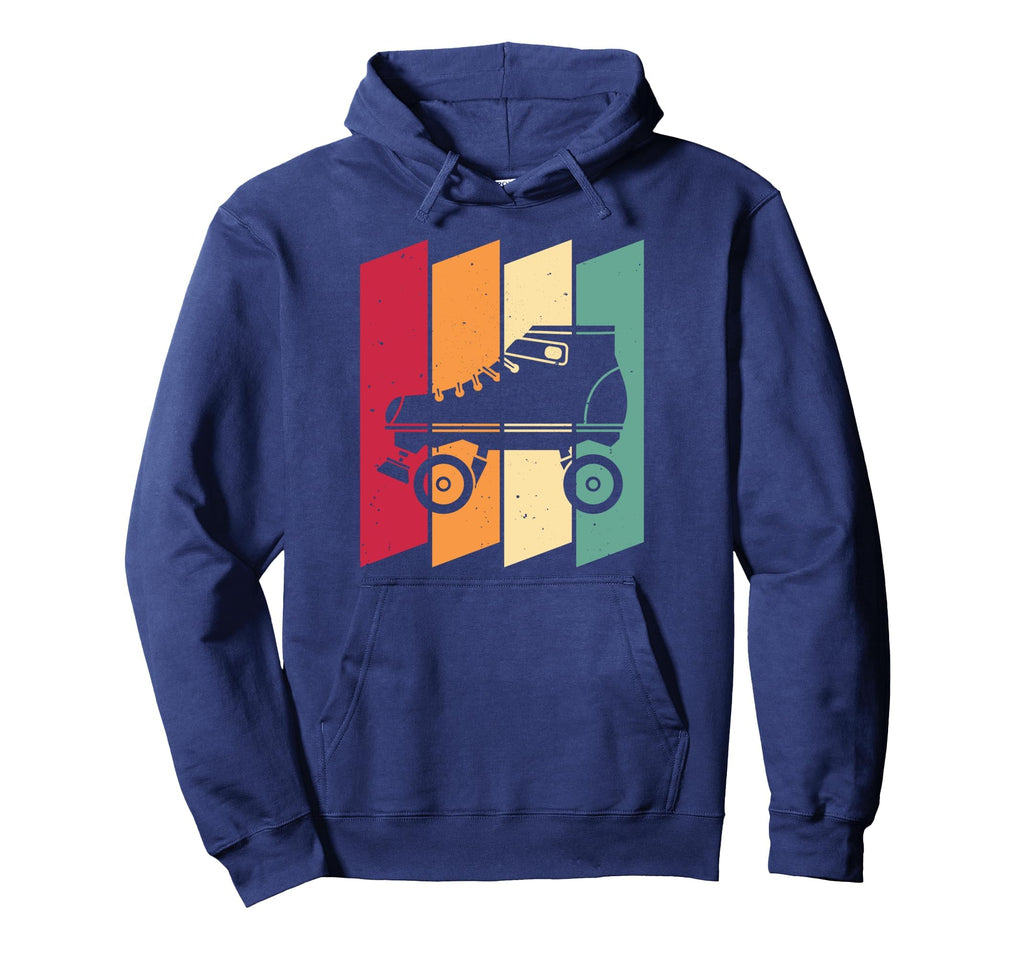 Roller Skates Roller Skating Hoodie - Fun Novelty Design Men Women - T-Shirt, Sweatshirt, Hoodie