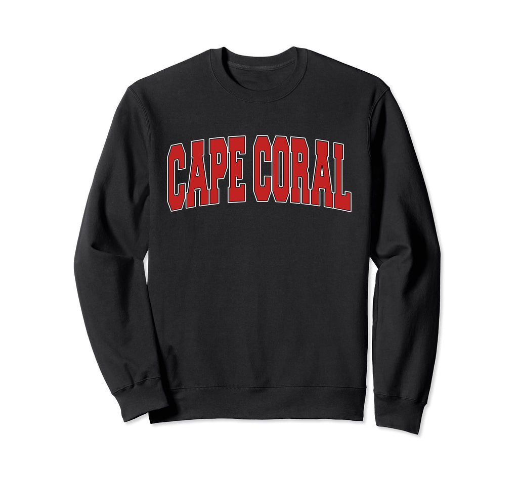 Cape Coral Fl Florida Varsity Usa Sports Sweatshirt - Unique Graphic Unisex - T-Shirt, Sweatshirt, Hoodie