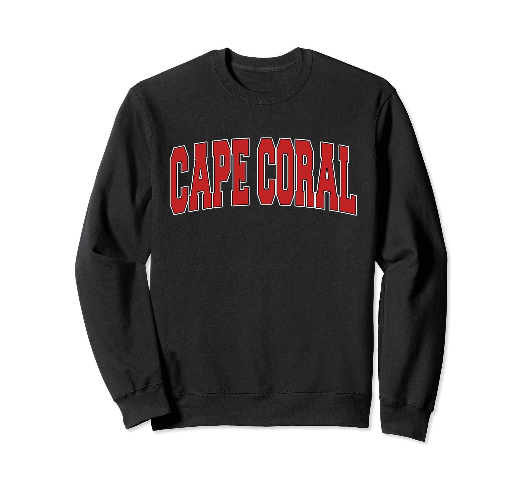 Cape Coral Fl Florida Varsity Usa Sports Sweatshirt - Unique Graphic Unisex - T-Shirt, Sweatshirt, Hoodie