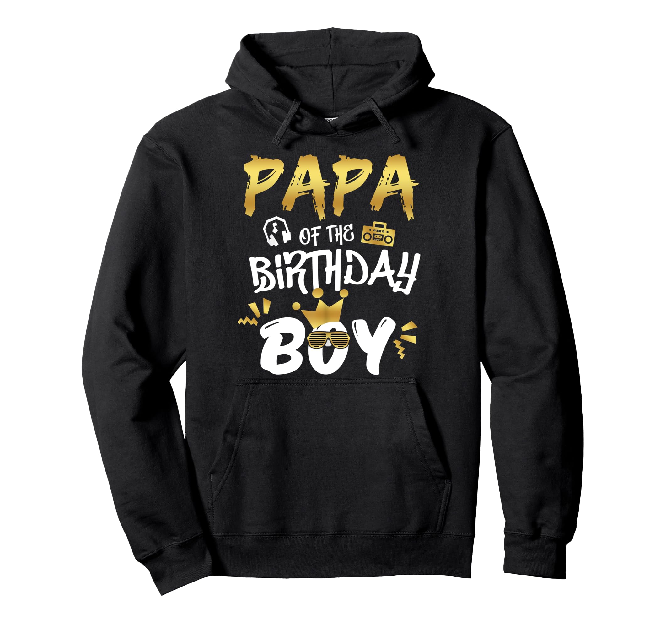 Papa Birthday Notorious One Old School Hoodie - Aesthetic Graphic Unisex - T-Shirt, Sweatshirt, Hoodie