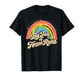 Big Fan Human Rights Rainbow T-Shirt - Unique Graphic for Adults - T-Shirt, Sweatshirt, Hoodie