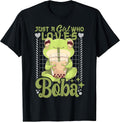 Womens Kawaii Frog Boba Tea Neko - Adult & Kids T-Shirts, Sweatshirts & Hoodies apparel design preview 1