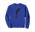 Macaw Distressed Macaw Sweatshirt - Minimalist Print for Adults - T-Shirt, Sweatshirt, Hoodie