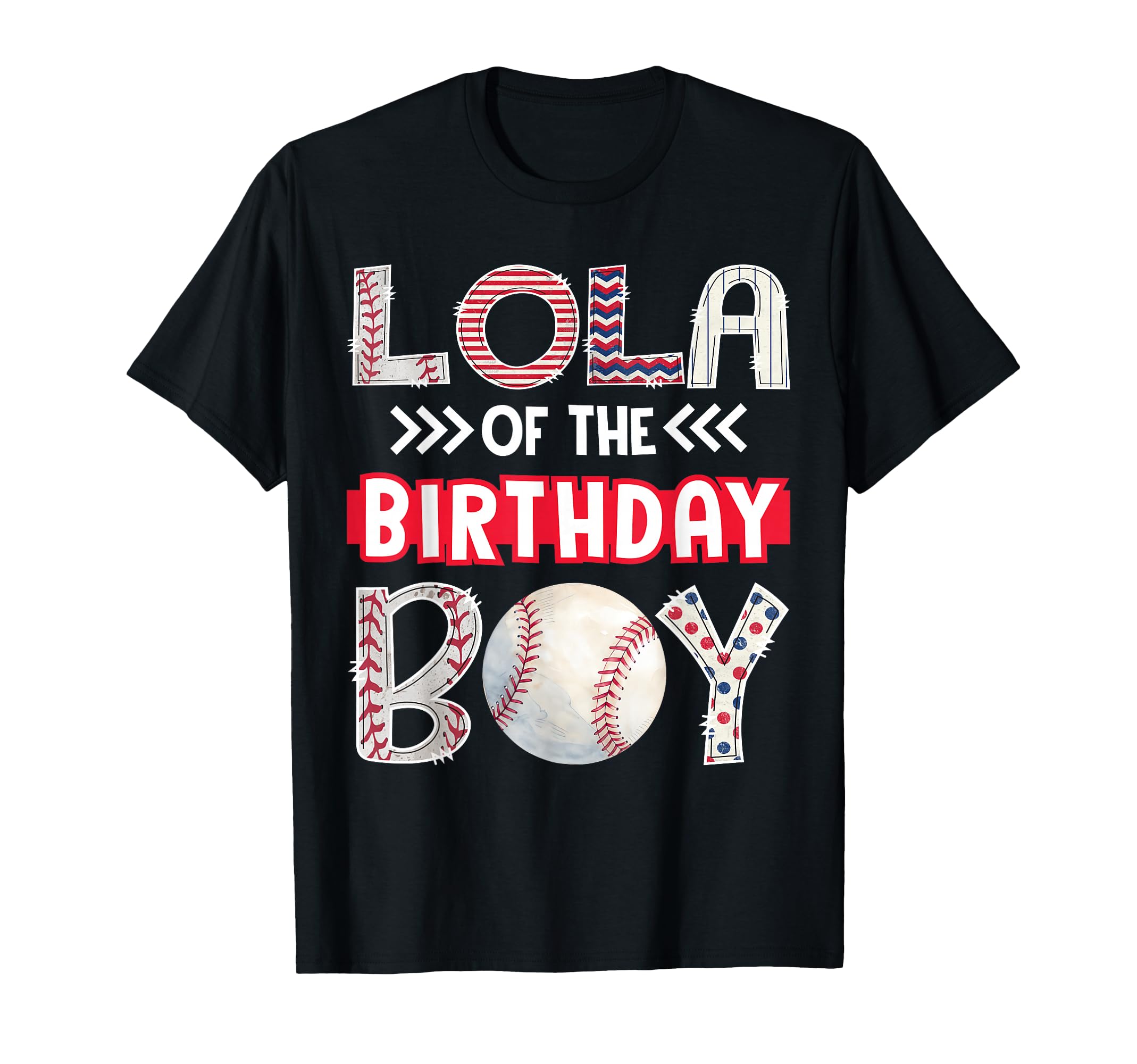 Lola Birthday Baseball Family Squad T-Shirt - Minimalist Print Unisex - T-Shirt, Sweatshirt, Hoodie