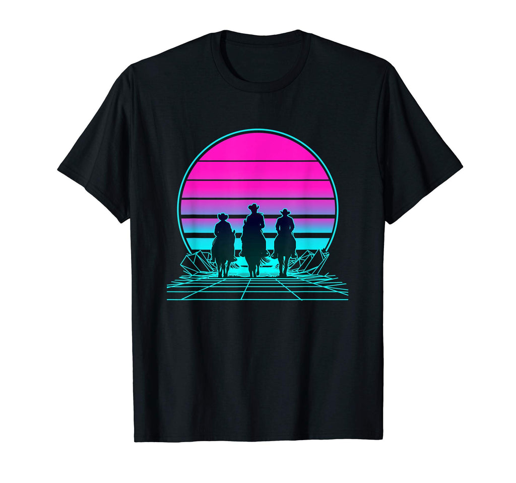 Sunset Cowboy T-Shirt - Graphic Print for Adults - T-Shirt, Sweatshirt, Hoodie