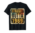 Straight Outta 1969 Birthday Mens T-Shirt - Aesthetic Graphic Unisex - T-Shirt, Sweatshirt, Hoodie
