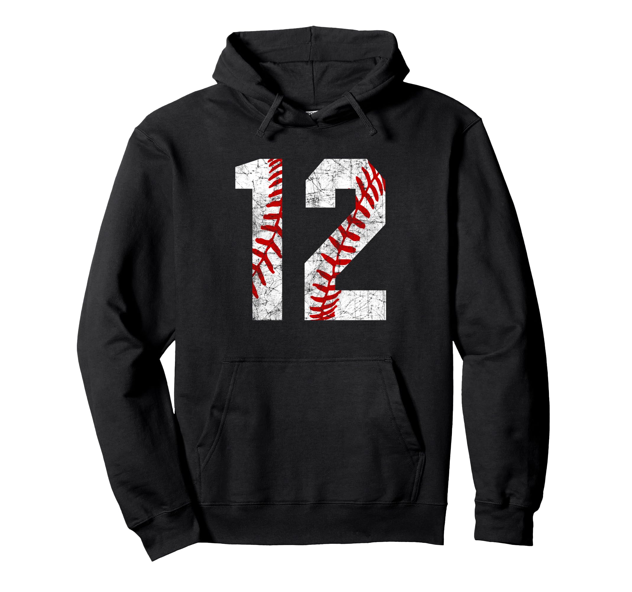Baseball Mom 12 Jersey Baseball Hoodie - Minimalist Print for Adults - T-Shirt, Sweatshirt, Hoodie