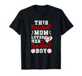 Proud Baseball Mom Baseball Player T-Shirt - Custom Art Print Men Women - T-Shirt, Sweatshirt, Hoodie