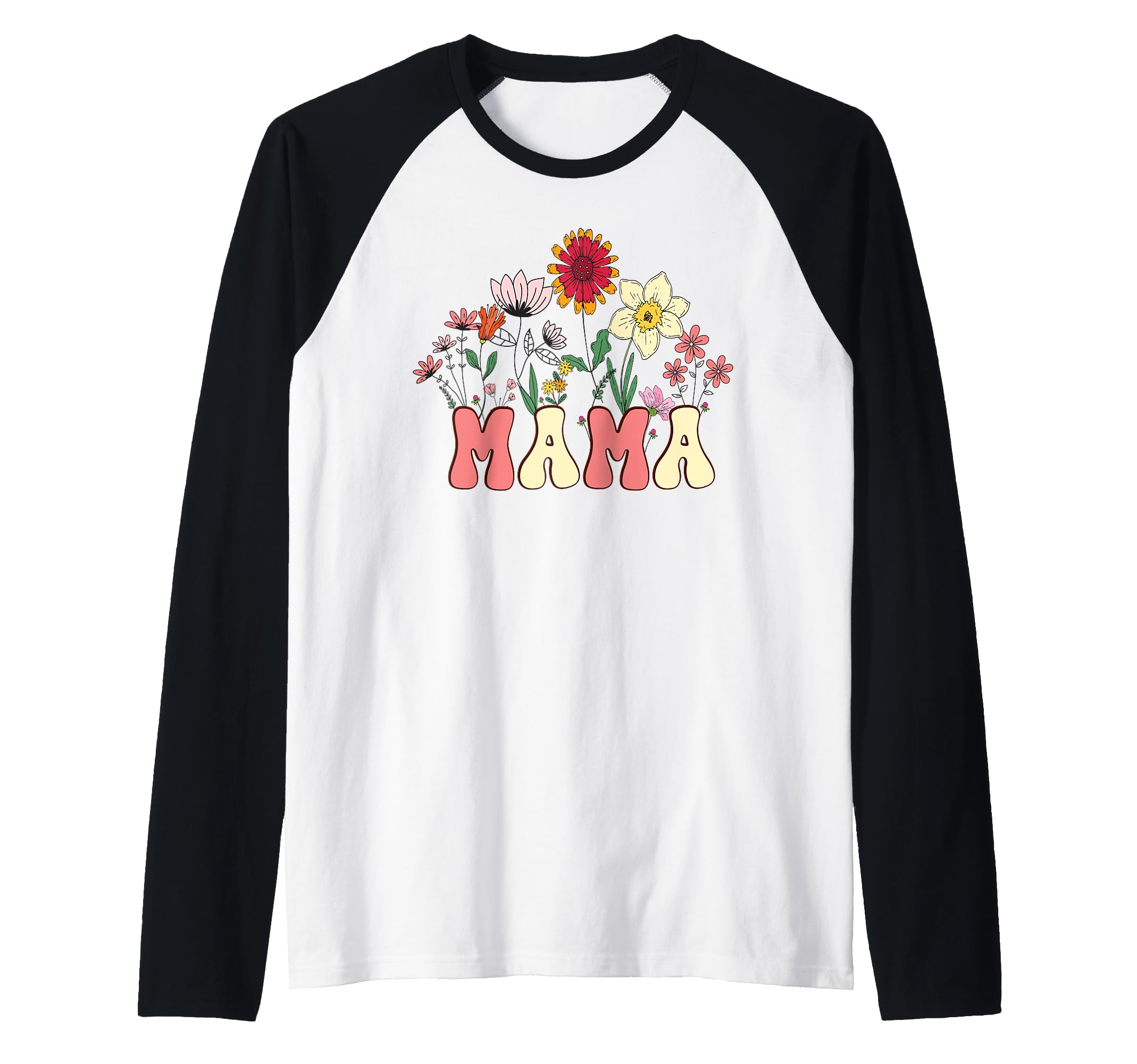 Mama Mother Mom Mommy Flowers Floral T-Shirt - Novelty Apparel Men Women - T-Shirt, Sweatshirt, Hoodie