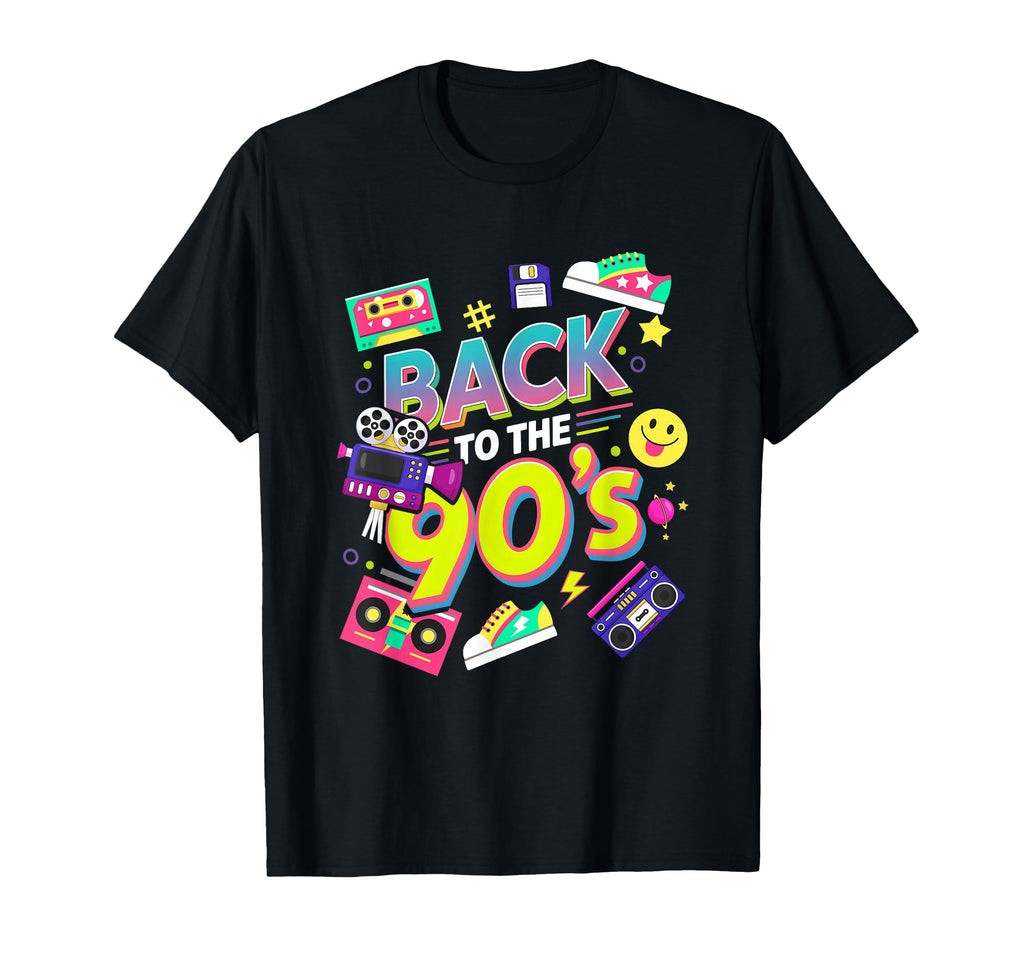 Back To 90S Cassette Tape Boombox T-Shirt - Unique Graphic Men Women - T-Shirt, Sweatshirt, Hoodie
