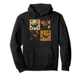 Funny Skeleton Goose Pumpkin Boho Hoodie - Custom Art Print for Adults - T-Shirt, Sweatshirt, Hoodie