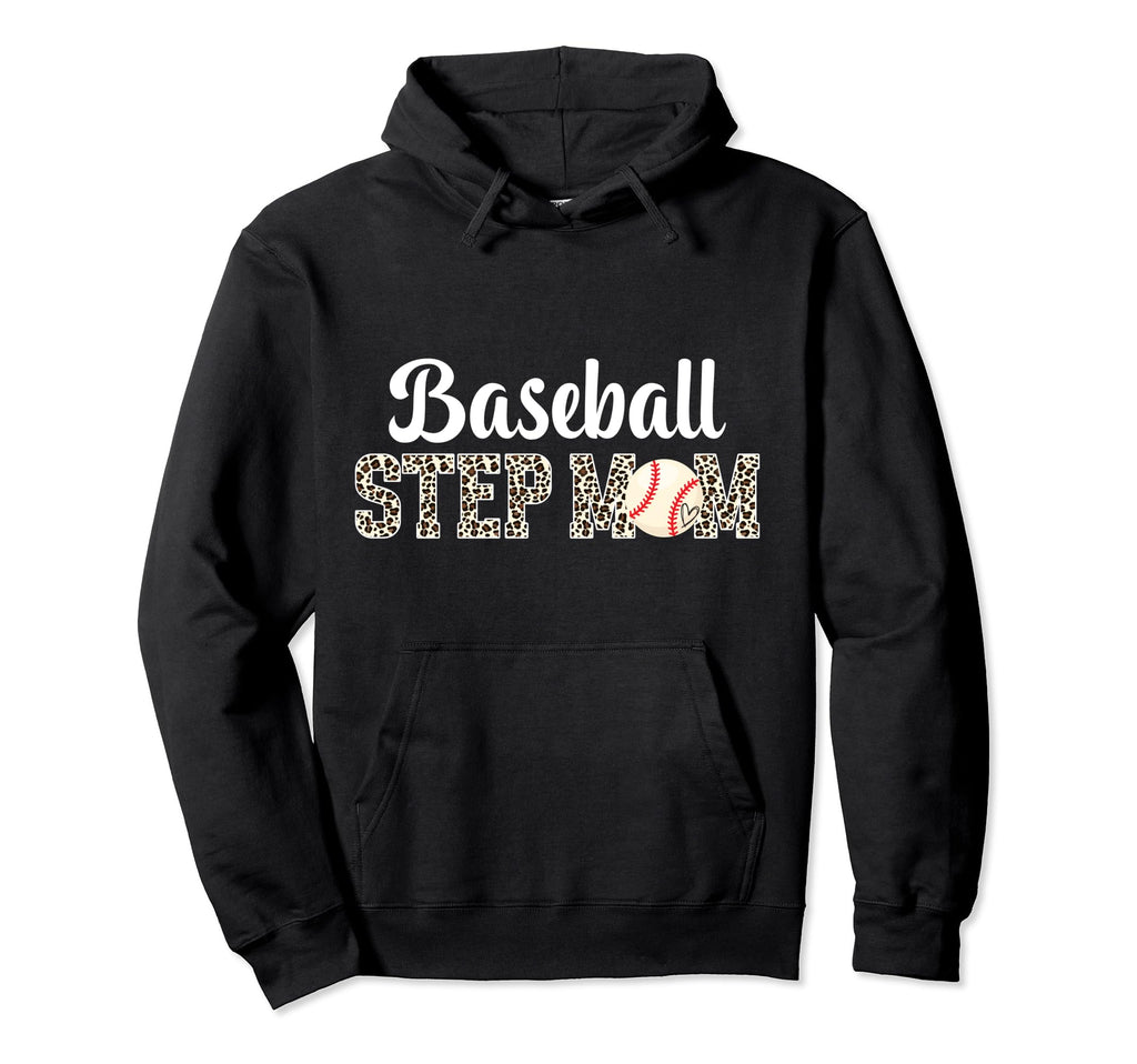 Baseball Step Mom Baseball Player Hoodie - Streetwear Style Men Women - T-Shirt, Sweatshirt, Hoodie