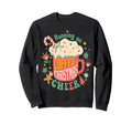 Running Coffee Boho Cheer Latte Sweatshirt - Novelty Apparel for Adults - T-Shirt, Sweatshirt, Hoodie