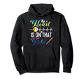 My Heart Is That Field Funny Baseball Hoodie - Unique Graphic Men Women - T-Shirt, Sweatshirt, Hoodie