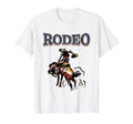 Rodeo 90S Wild West Cowboy Riding Horse T-Shirt - Novelty Apparel Unisex - T-Shirt, Sweatshirt, Hoodie