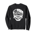 Baseball Catcher Mom Baseball Sweatshirt - Aesthetic Graphic Unisex - T-Shirt, Sweatshirt, Hoodie