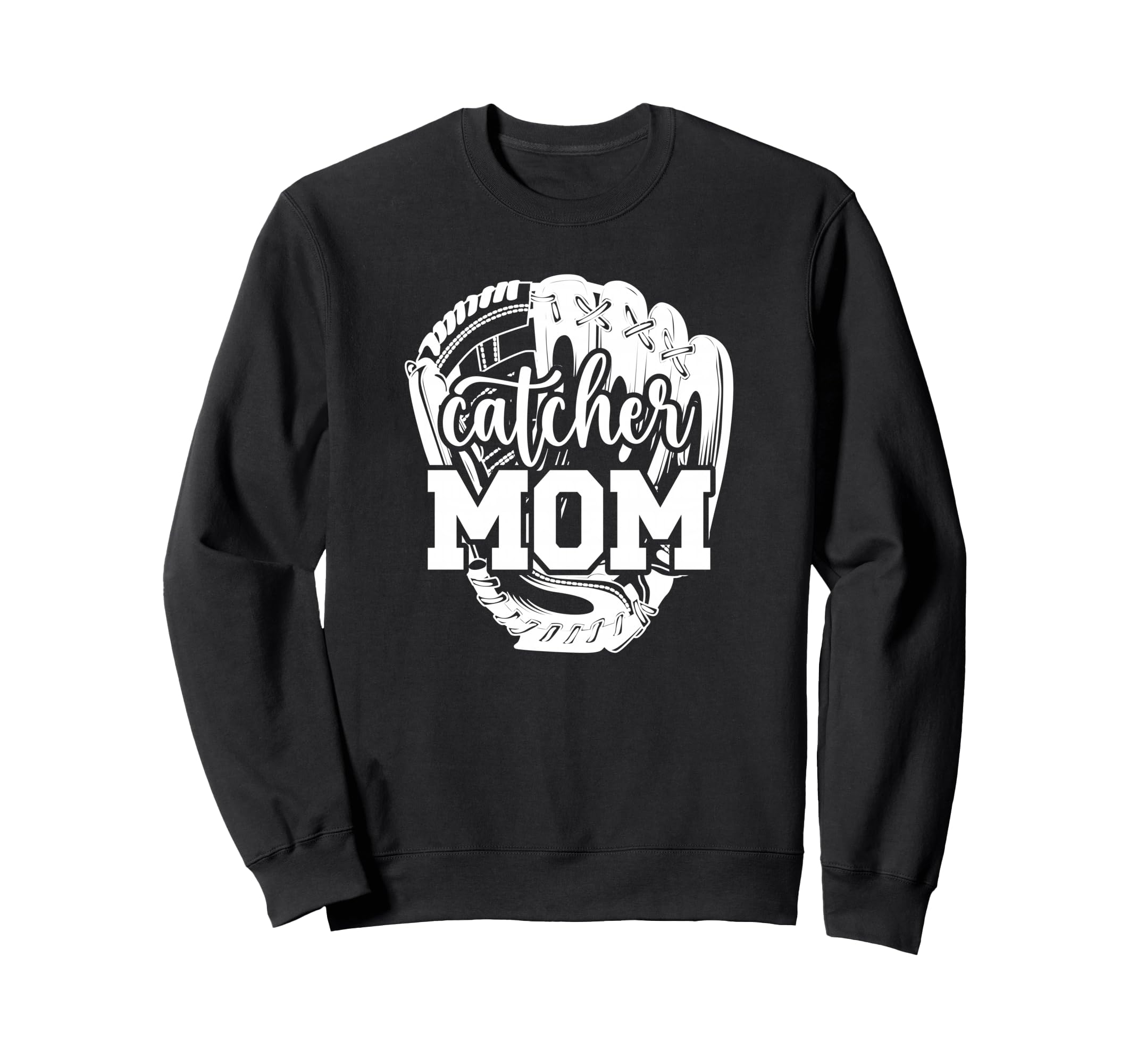 Baseball Catcher Mom Baseball Sweatshirt - Aesthetic Graphic Unisex - T-Shirt, Sweatshirt, Hoodie