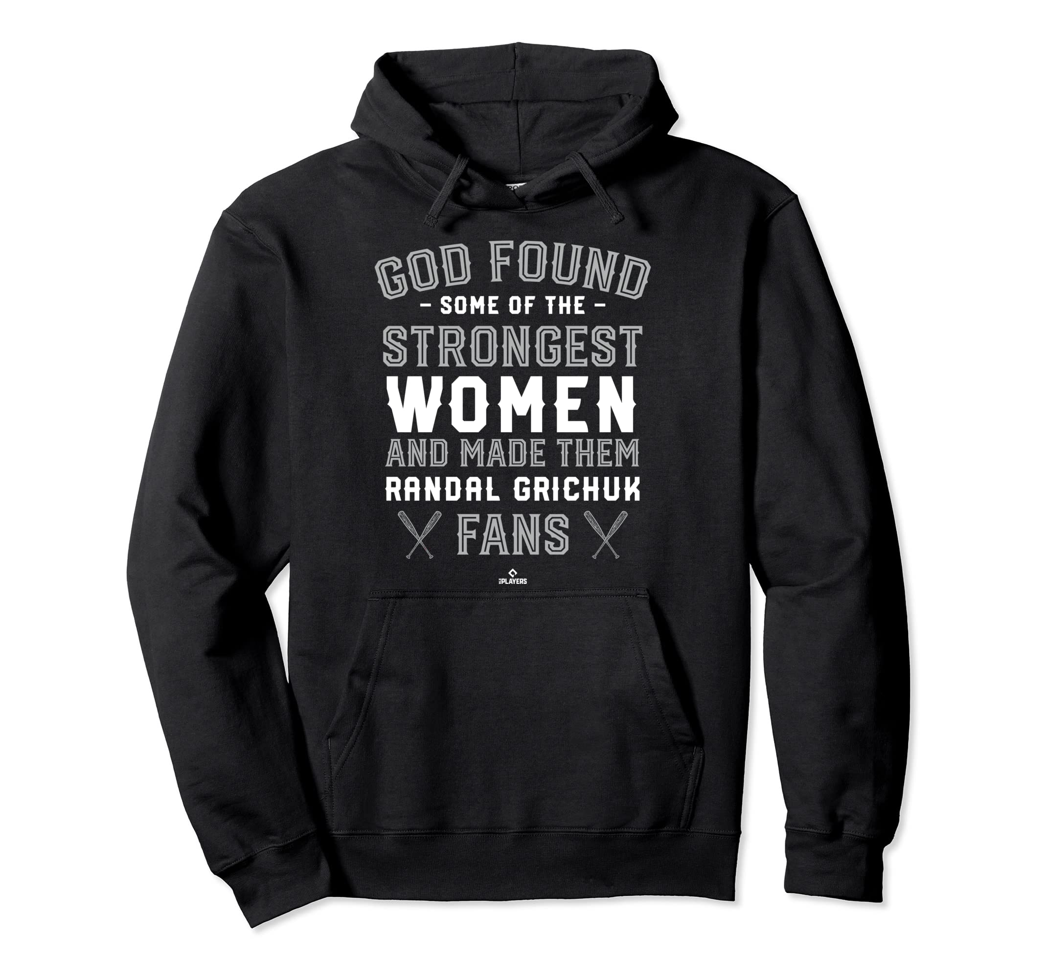 God Found Strongest Randal Grichuk Fans Hoodie - Novelty Apparel Unisex - T-Shirt, Sweatshirt, Hoodie