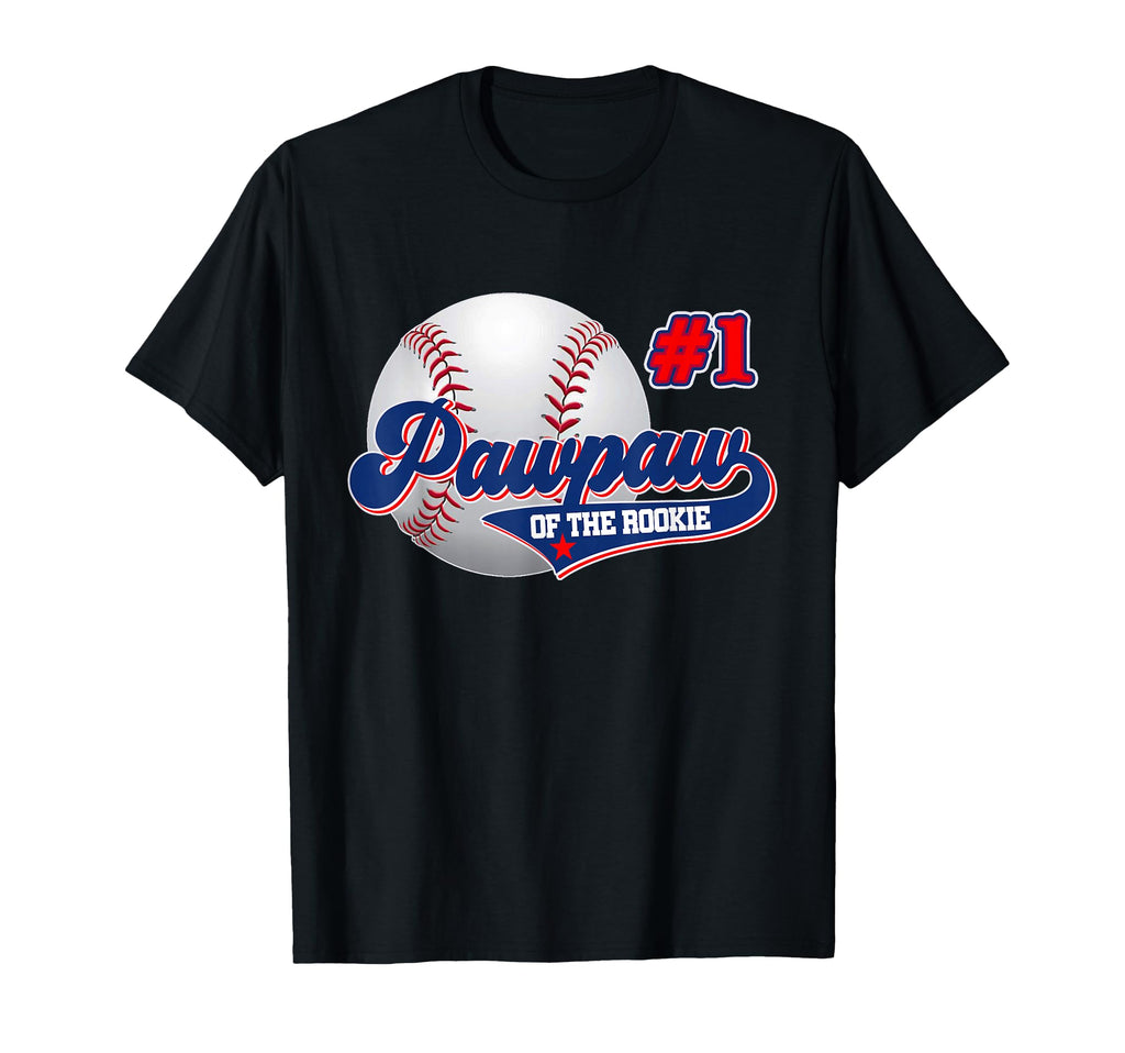 Pawpaw Rookie Year 1St Birthday Baseball T-Shirt - Custom Art Print Unisex - T-Shirt, Sweatshirt, Hoodie