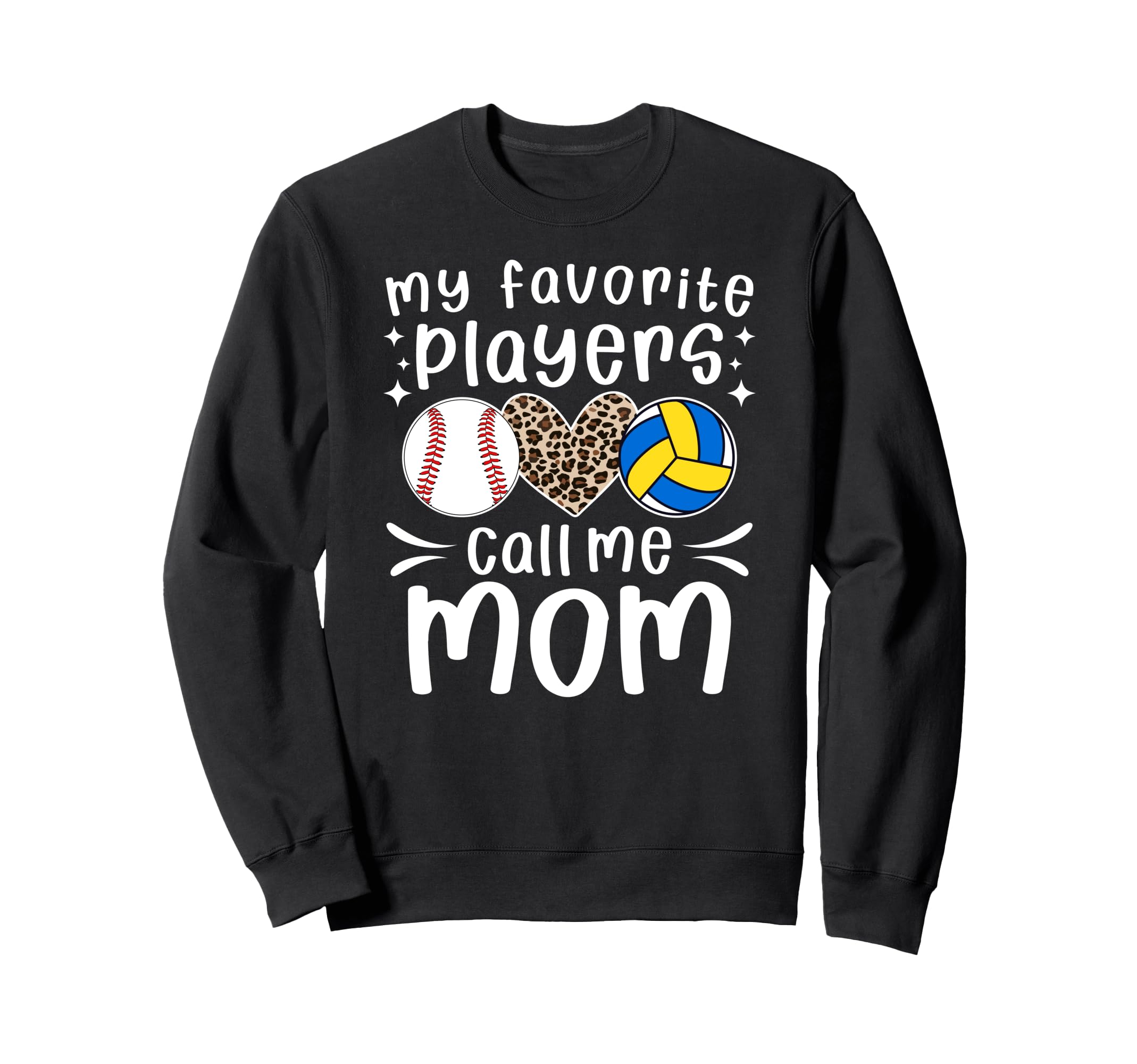 My Favorite Players Call Me Mom Sweatshirt - Custom Art Print for Adults - T-Shirt, Sweatshirt, Hoodie