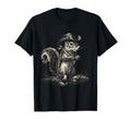 Squirrel Cowboy Rodeo Cowgirl Western T-Shirt - Unique Graphic for Adults - T-Shirt, Sweatshirt, Hoodie