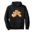 Free Spirit Typography 90S Hippie Hoodie - Casual Everyday Wear for Adults - T-Shirt, Sweatshirt, Hoodie