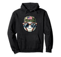 Baseball 4Th July Usa Flag Dad Father Hoodie - Casual Everyday Wear Unisex - T-Shirt, Sweatshirt, Hoodie