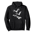 Grunge 90S Flying Bats Novelty Hoodie - Custom Art Print Men Women - T-Shirt, Sweatshirt, Hoodie