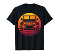Off Road 4X4 70S Sunset Off Road T-Shirt - Trendy Graphic for Adults - T-Shirt, Sweatshirt, Hoodie