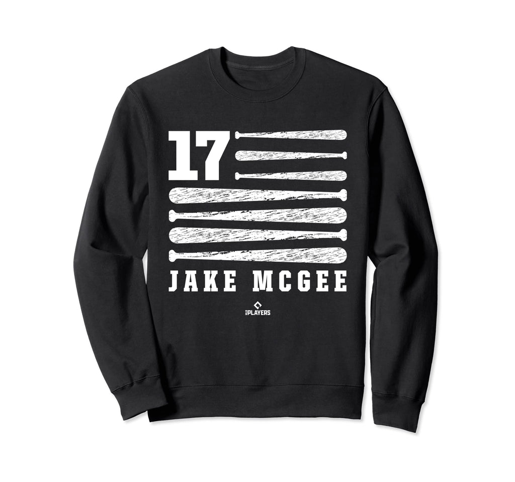 Jake Mcgee Flag San Francisco Sweatshirt - Fun Novelty Design for Adults - T-Shirt, Sweatshirt, Hoodie