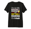 Baseball Grandma And Softball T-Shirt - Casual Everyday Wear Men Women - T-Shirt, Sweatshirt, Hoodie