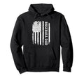 American Flag Baseball Dad Gifts Hoodie - Novelty Apparel Men Women - T-Shirt, Sweatshirt, Hoodie