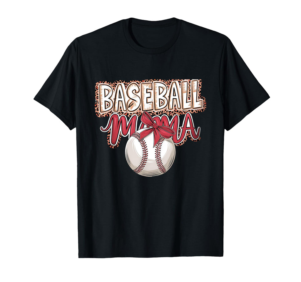 Coquette American Baseball Mom Mama T-Shirt - Unique Graphic Unisex - T-Shirt, Sweatshirt, Hoodie