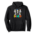 Back To 80S Boombox Roller Skate Disco Hoodie - Aesthetic Graphic Unisex - T-Shirt, Sweatshirt, Hoodie