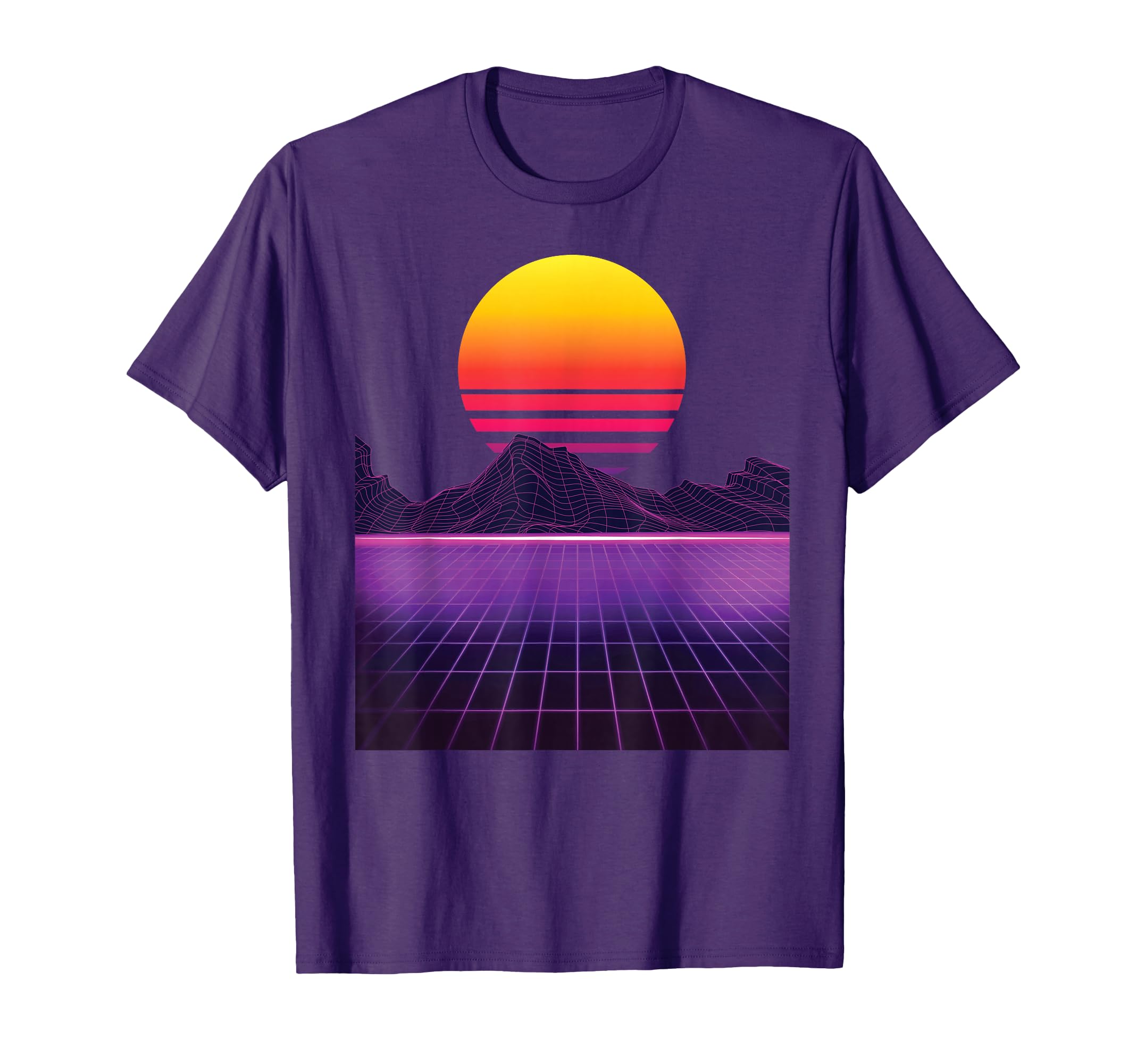 Outrun Synthwave Vaporwave Aesthetic 80S T-Shirt - Aesthetic Graphic Unisex - T-Shirt, Sweatshirt, Hoodie